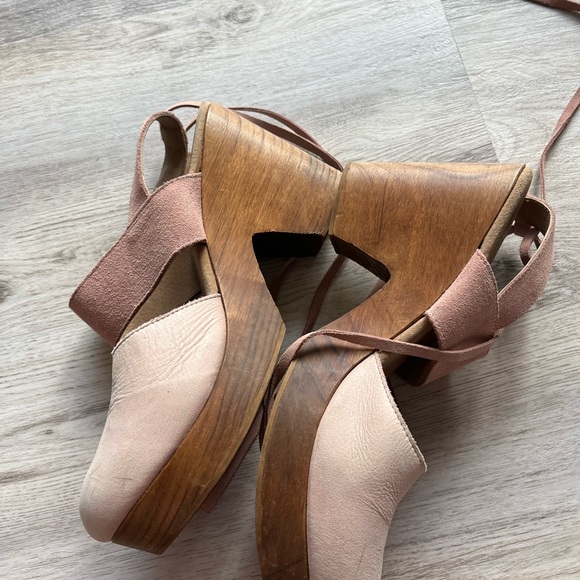 Free people clog sandals -Rose - Picture 3 of 5